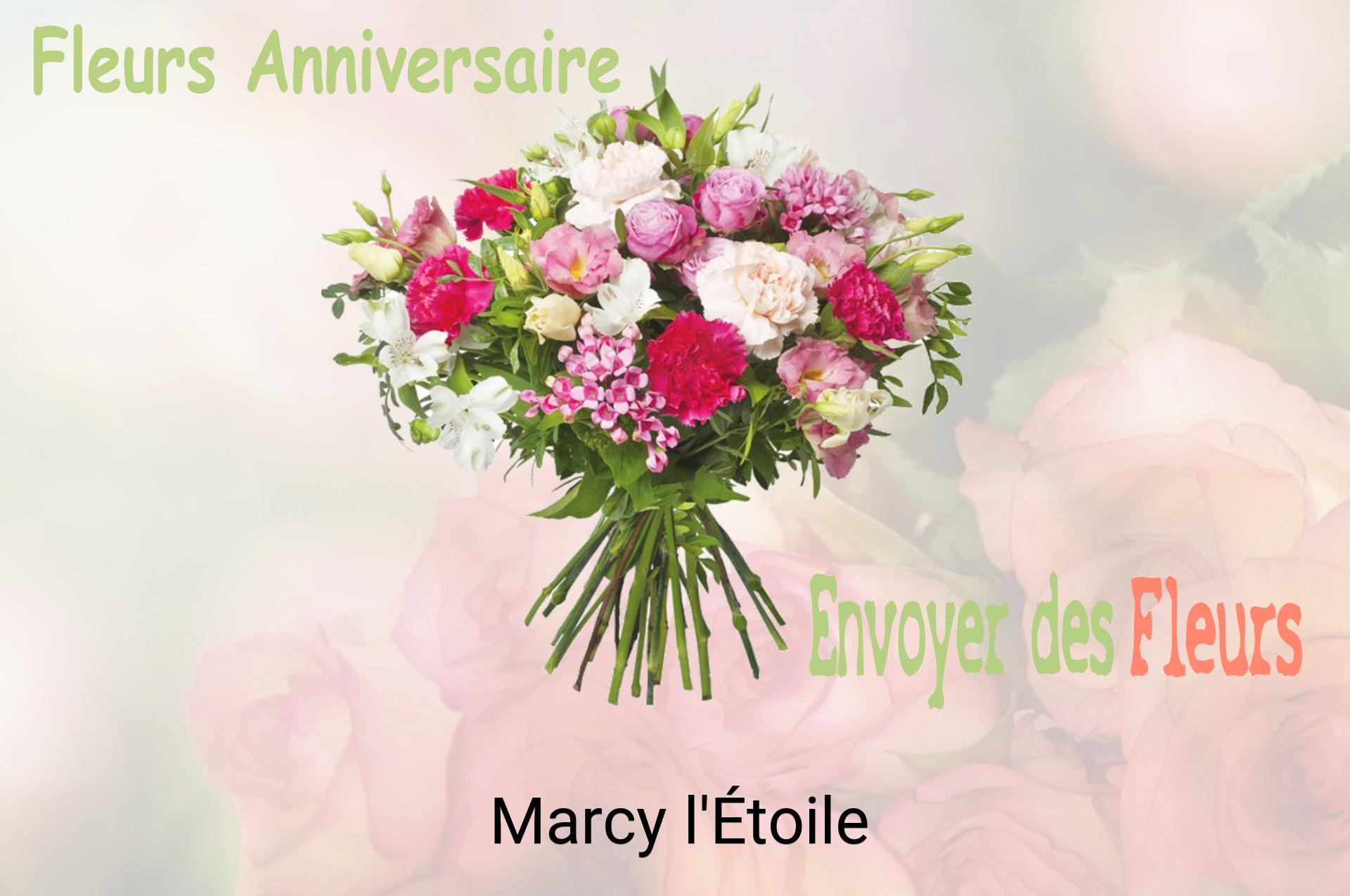 Bouquet de fleurs d’anniversaire livré à Marcy-l'Étoile